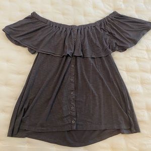 American Eagle Soft & Sexy Off the Shoulder Top
